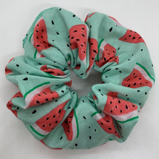 Mint Watermelon - Scrunchie