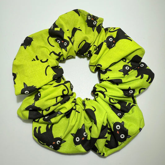 Black Cat - XL Scrunchie